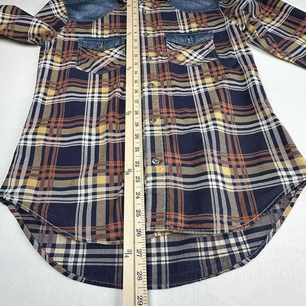 The Zara Man Denim Collection Men's Small Slim Fit Button Up - Picture 7 of 9